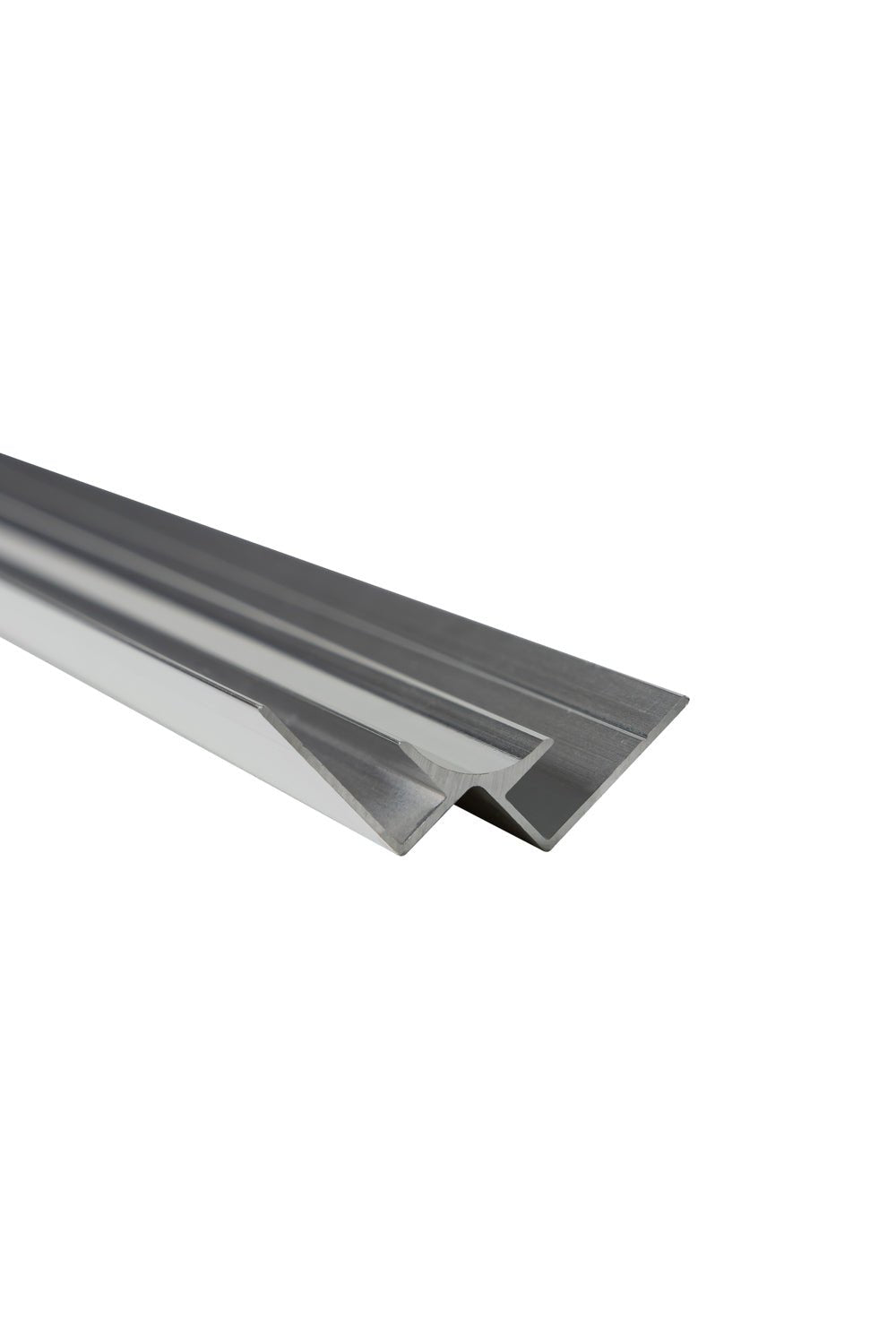 Elemence Polished Silver Aluminium Internal Corner Trim